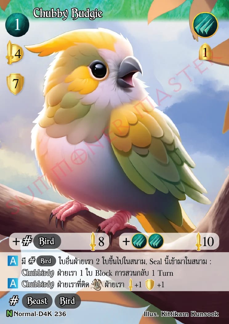 Chubby Budgie