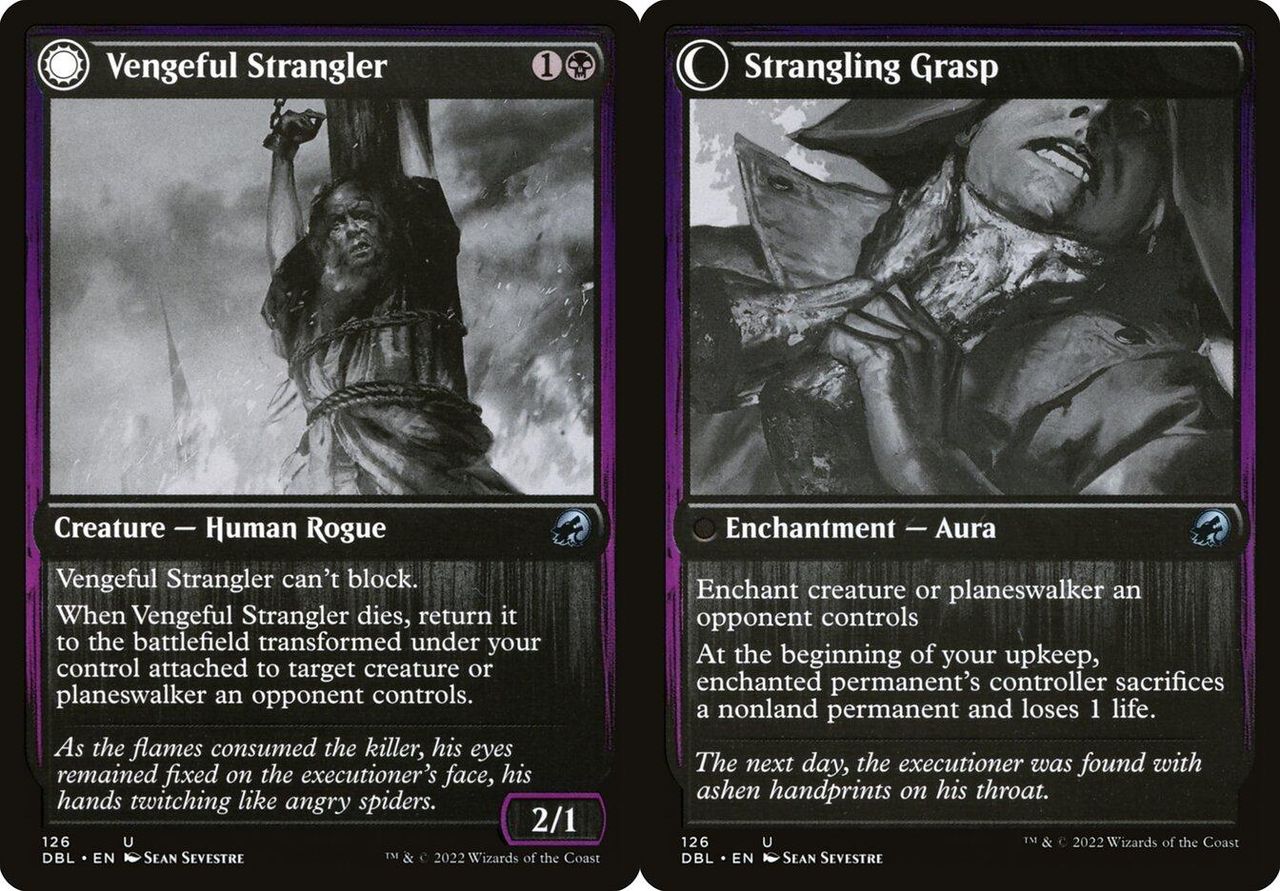 Vengeful Strangler // Strangling Grasp
