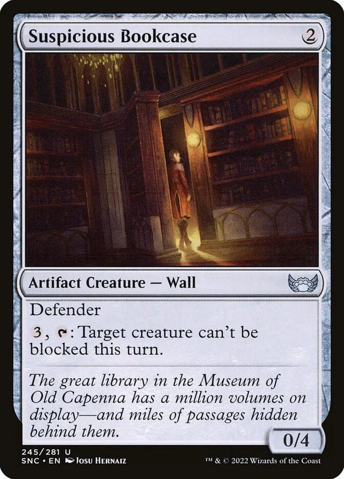 Suspicious Bookcase