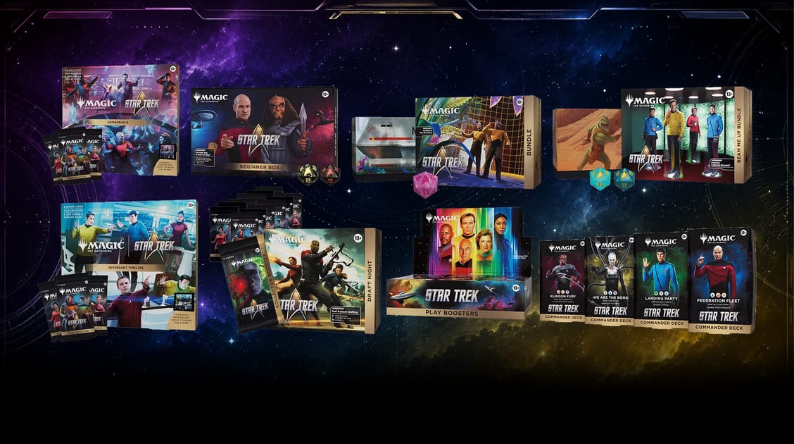 MAGIC: THE GATHERING | STAR TREK พาท่องอวกาศกับการ์ดชุดใหม่สุดอลังการ