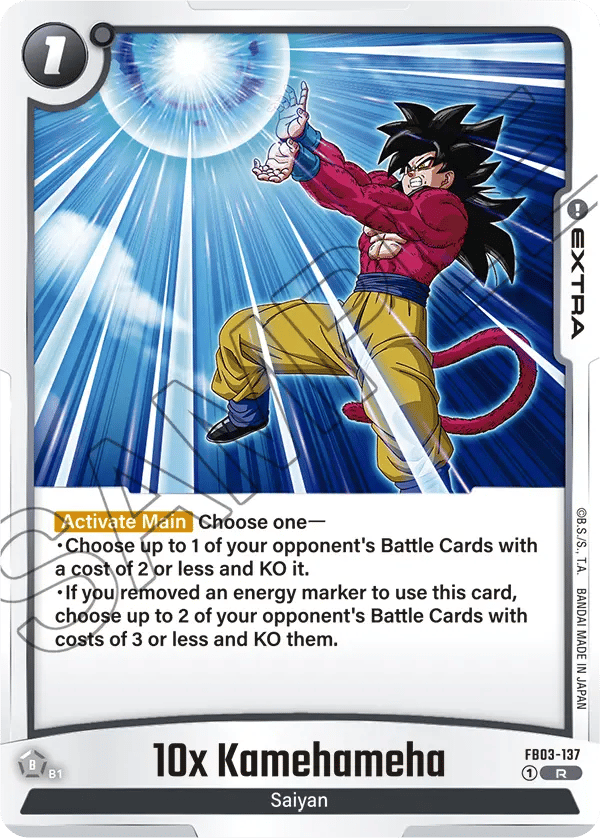 10x Kamehameha