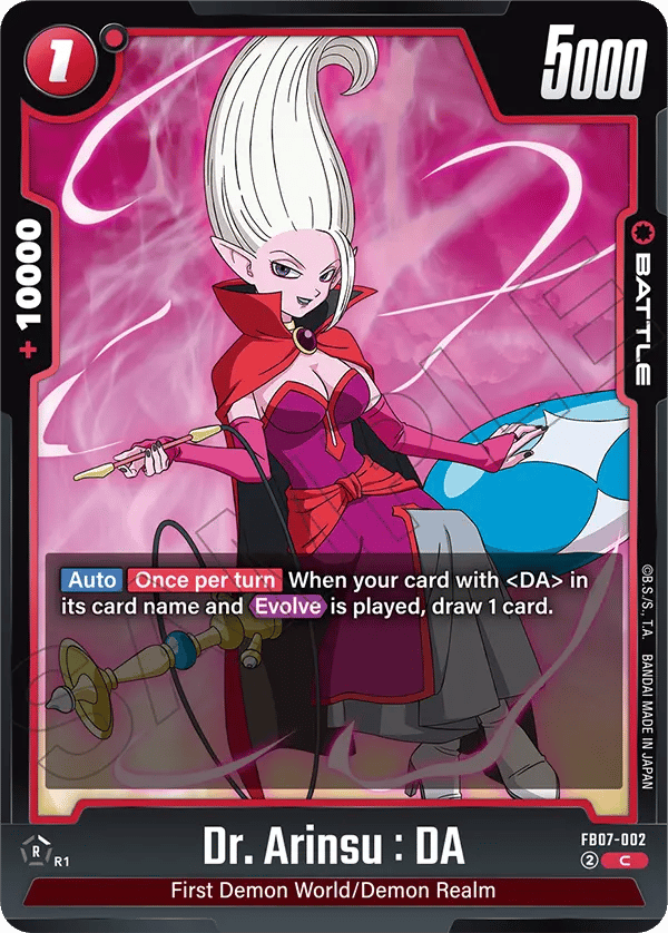 Dr. Arinsu : DA
