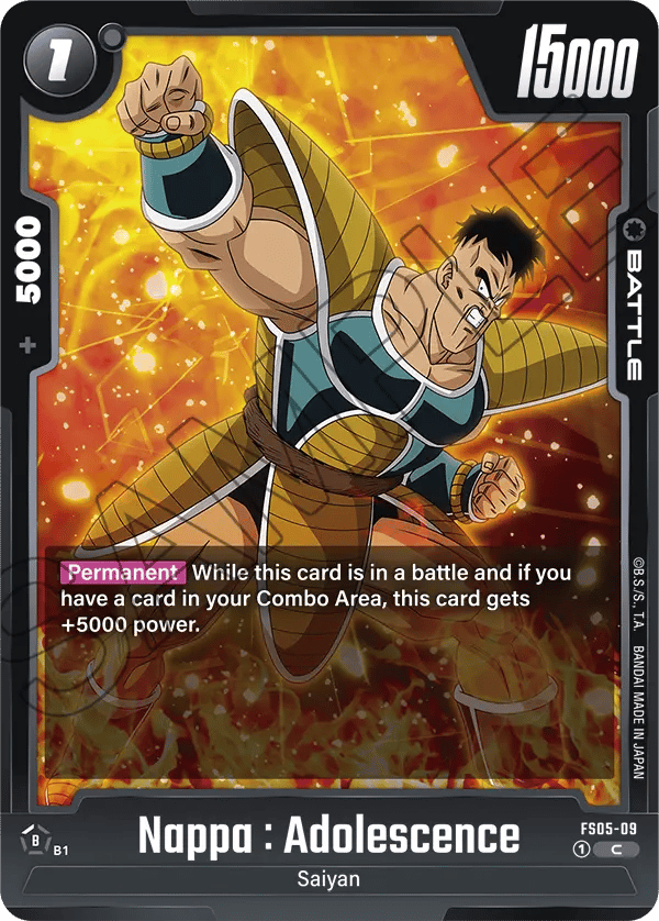 Nappa : Adolescence