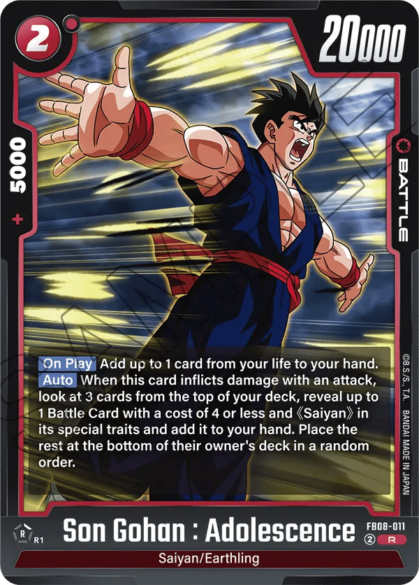 Son Gohan : Adolescence