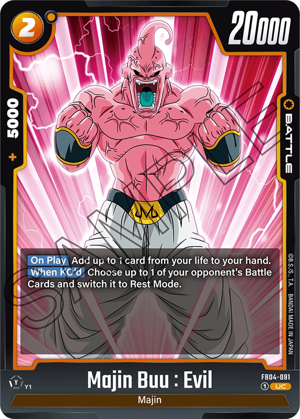 Majin Buu : Evil