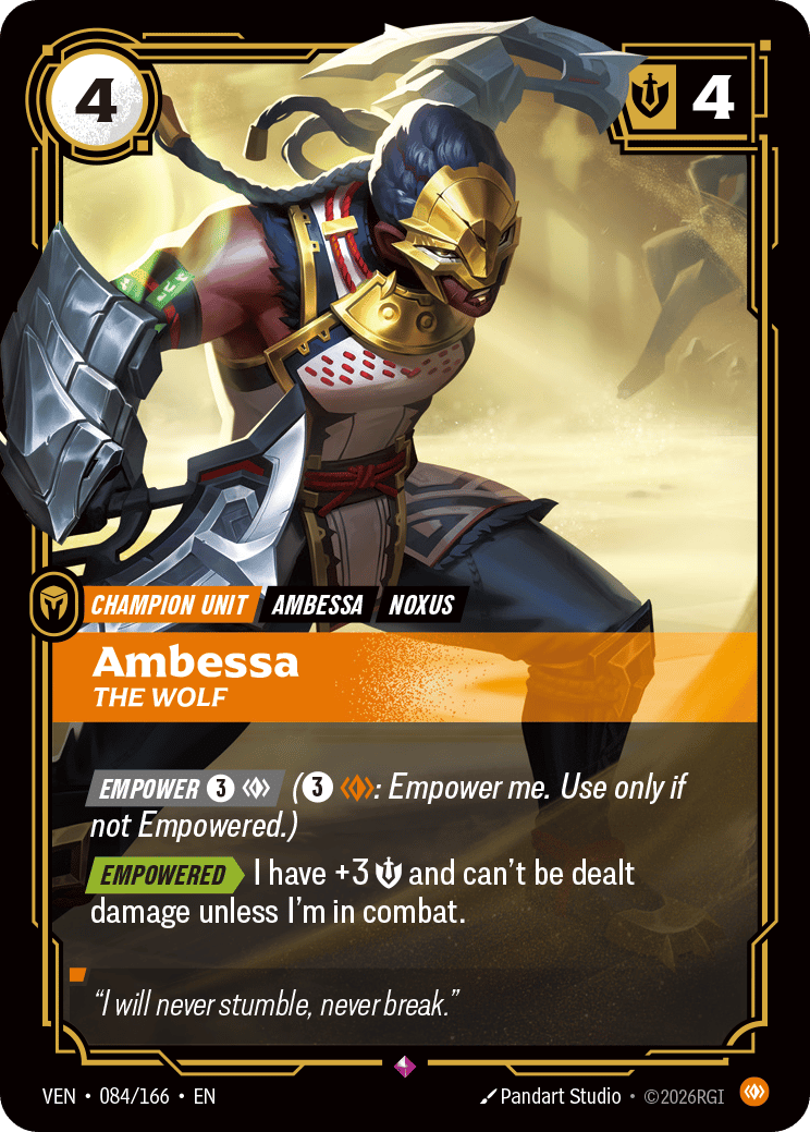 Ambessa - The Wolf