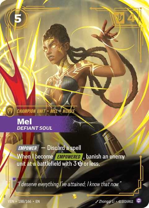 Mel - Defiant Soul (Overnumbered)