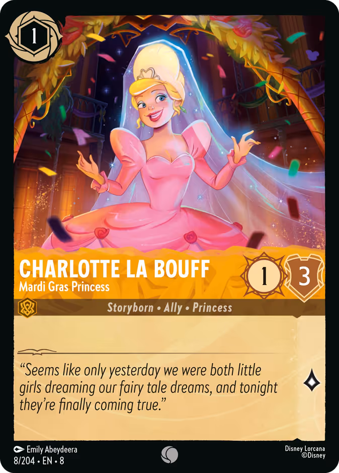 Charlotte La Bouff - Mardi Gras Princess