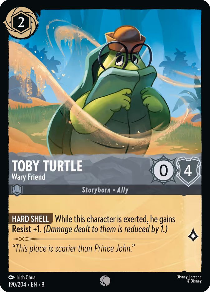 Toby Turtle - Wary Friend